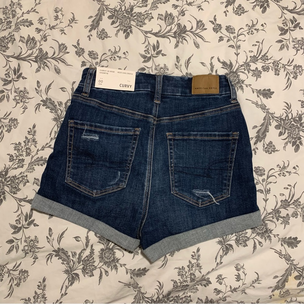 NWT 00 24w Curvy Hi-rise shortie